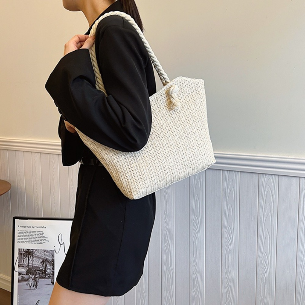 Nouveau sac de plage d'été, gr - Women'S Raffia Bags avis et prix
