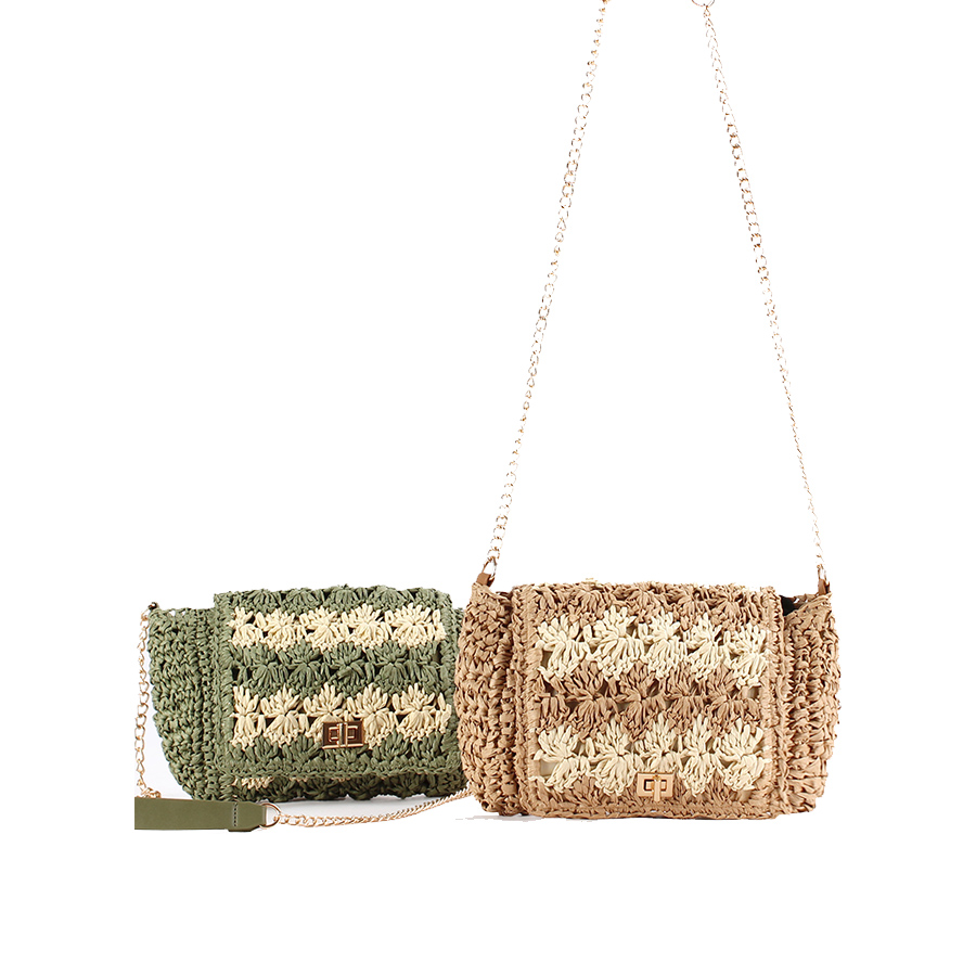 Sacs bandoulière en paille pou - Women'S Raffia Bags avis et prix