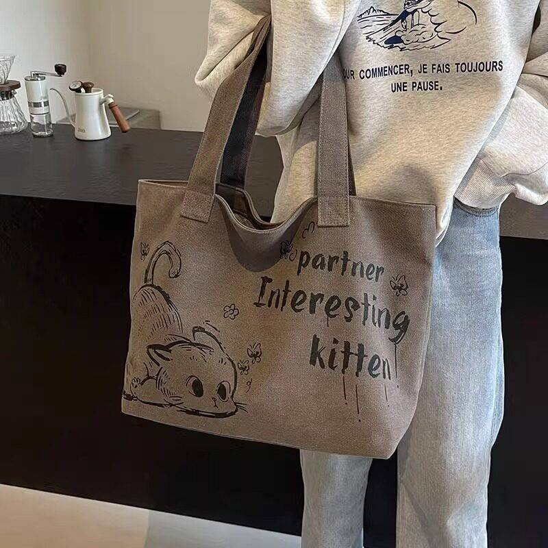 Sac fourre-tout en toile grand - Women Bags 2026 Trends avis et prix